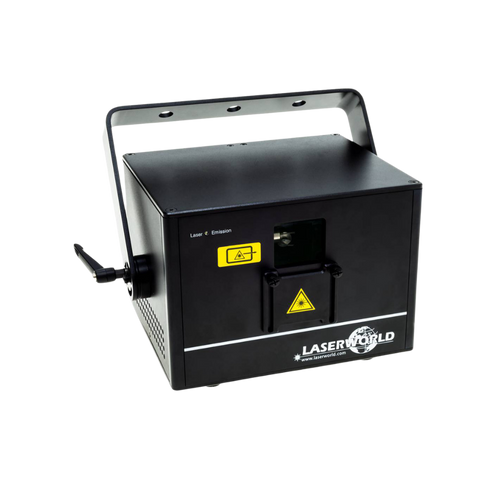Black Laserworld laser light unit with mounting bracket